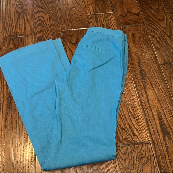 Rebecca Taylor turquoise pants size 2 - Picture 6 of 8